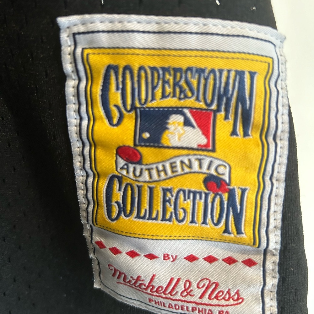 Authentic Vintage Black Tampa Bay Devil Rays Wade Boggs Baseball Jersey XL - Picture 3 of 5